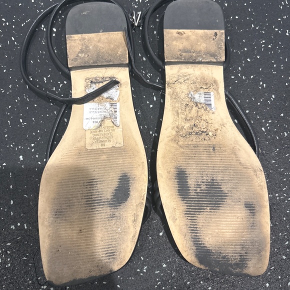 Marc Fisher Mariella Ankle Strap Flat Sandals - Picture 2 of 3